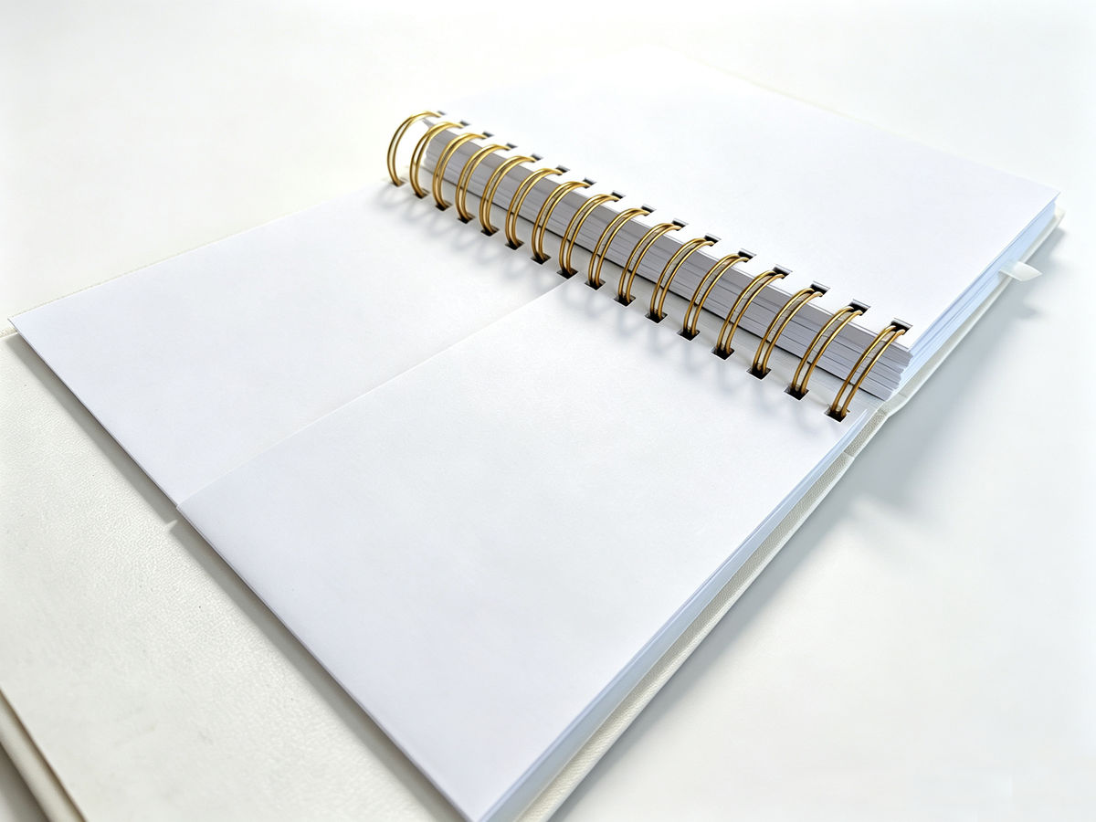 Custom Wire‑O Spiral Binding Notebook