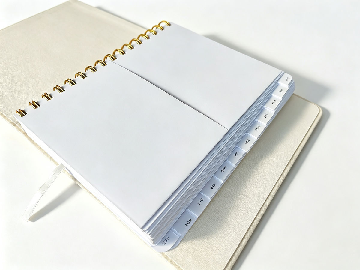 Custom Wire‑O Spiral Binding Notebook