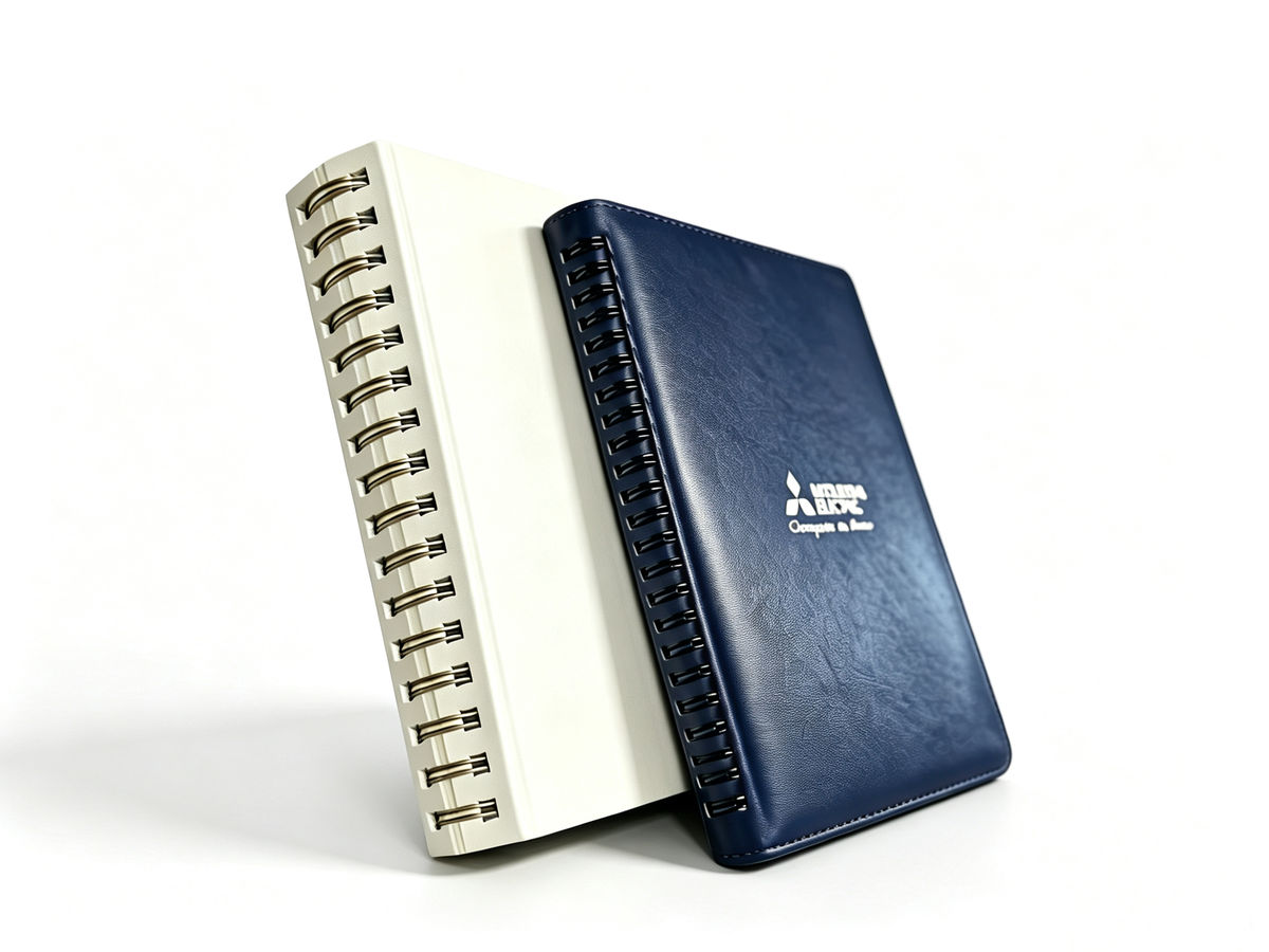 Custom Wire‑O Spiral Binding Notebook