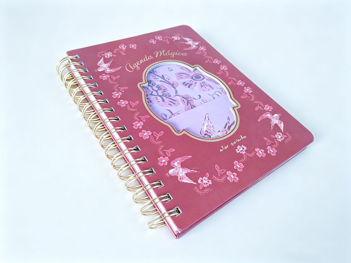Custom Hollow Out Wire‑O Notebook