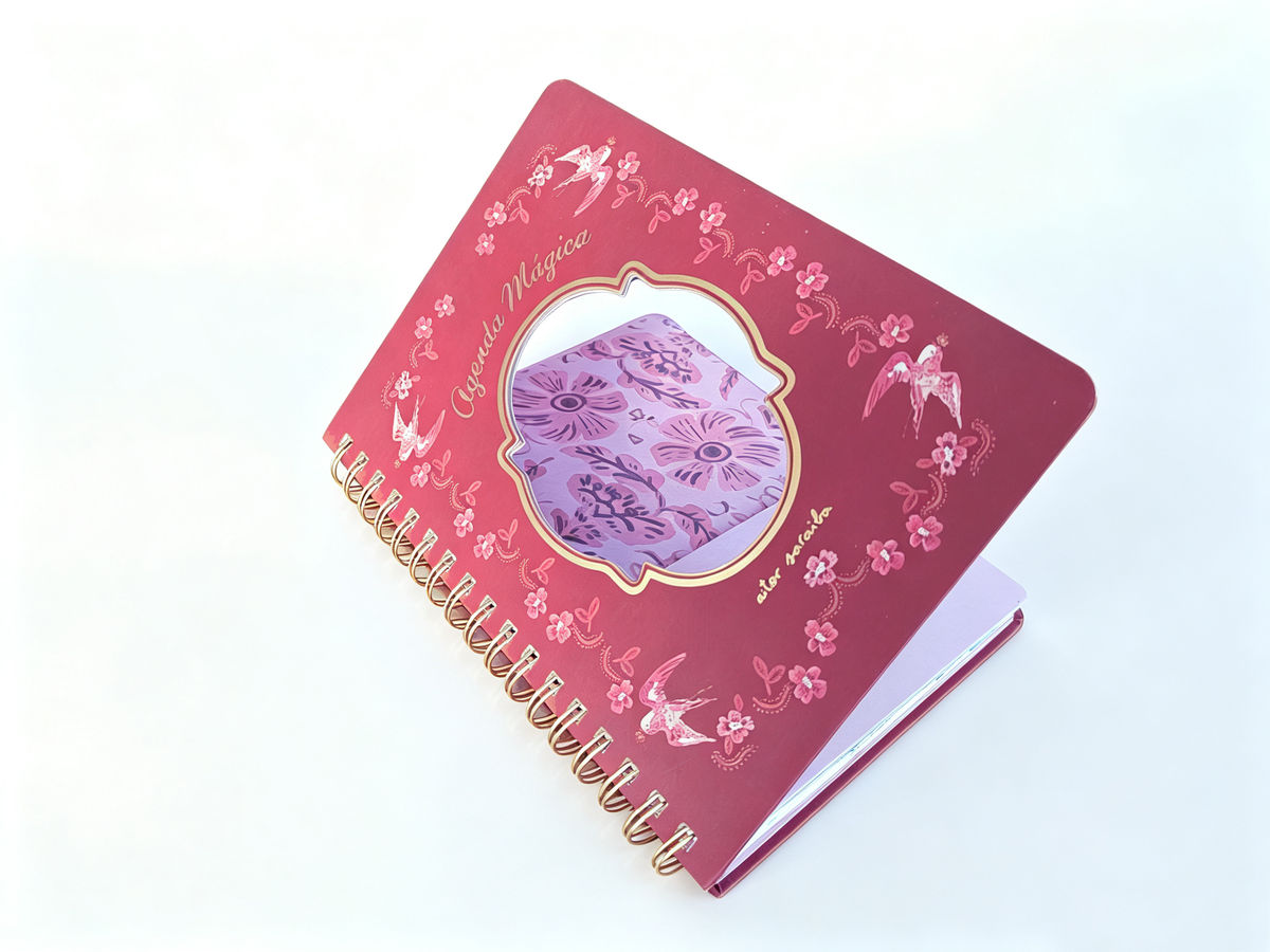 Custom Hollow Out Wire‑O Notebook