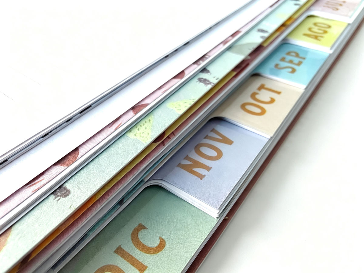 Custom Hollow Out Wire‑O Notebook