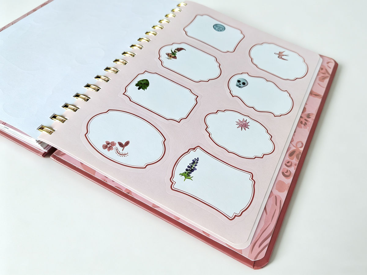 Custom Hollow Out Wire‑O Notebook