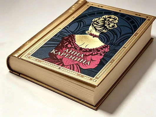 Custom luxury hardcover book with gold foil stamping, art album literary gift book MEBENNA