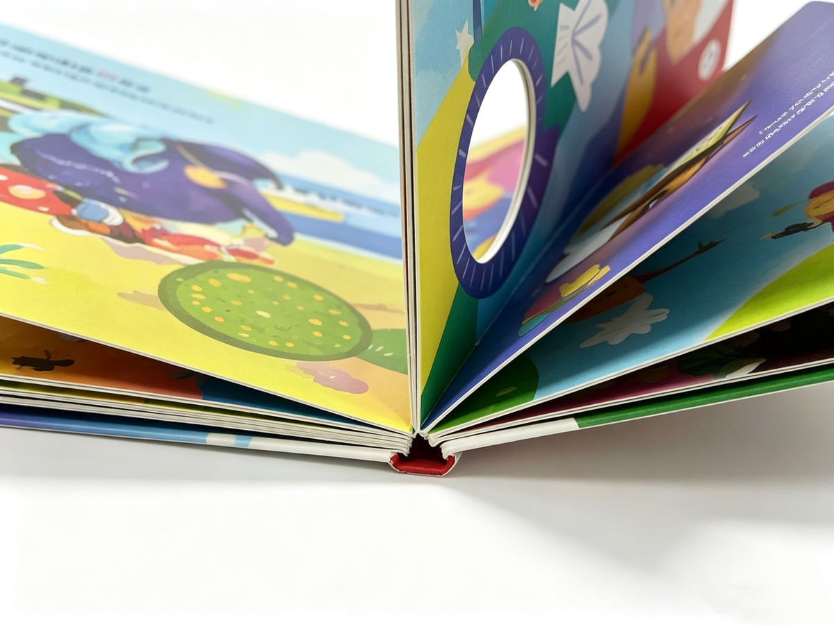 Custom Fold‑Out Board Book, Kids Educational Pop‑Up Book