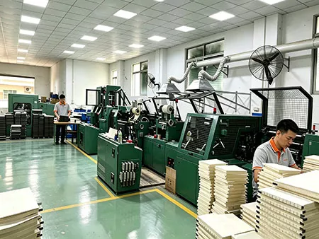 Advanced book binding production workshop, high‑volume custom notebook & hardcover book manufacturing MEBENNA