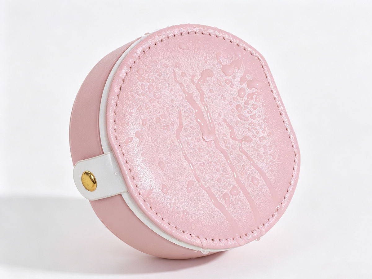 Custom Macaron‑Shape Leather Jewelry Box